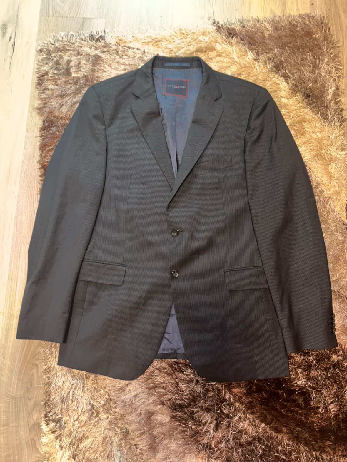 Tommy Hilfiger Regular Fit Pure Wool Blazer