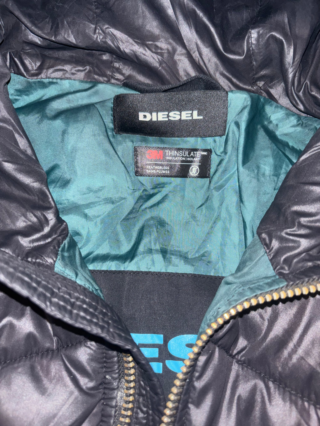 Diesel W puffer garrett jacket