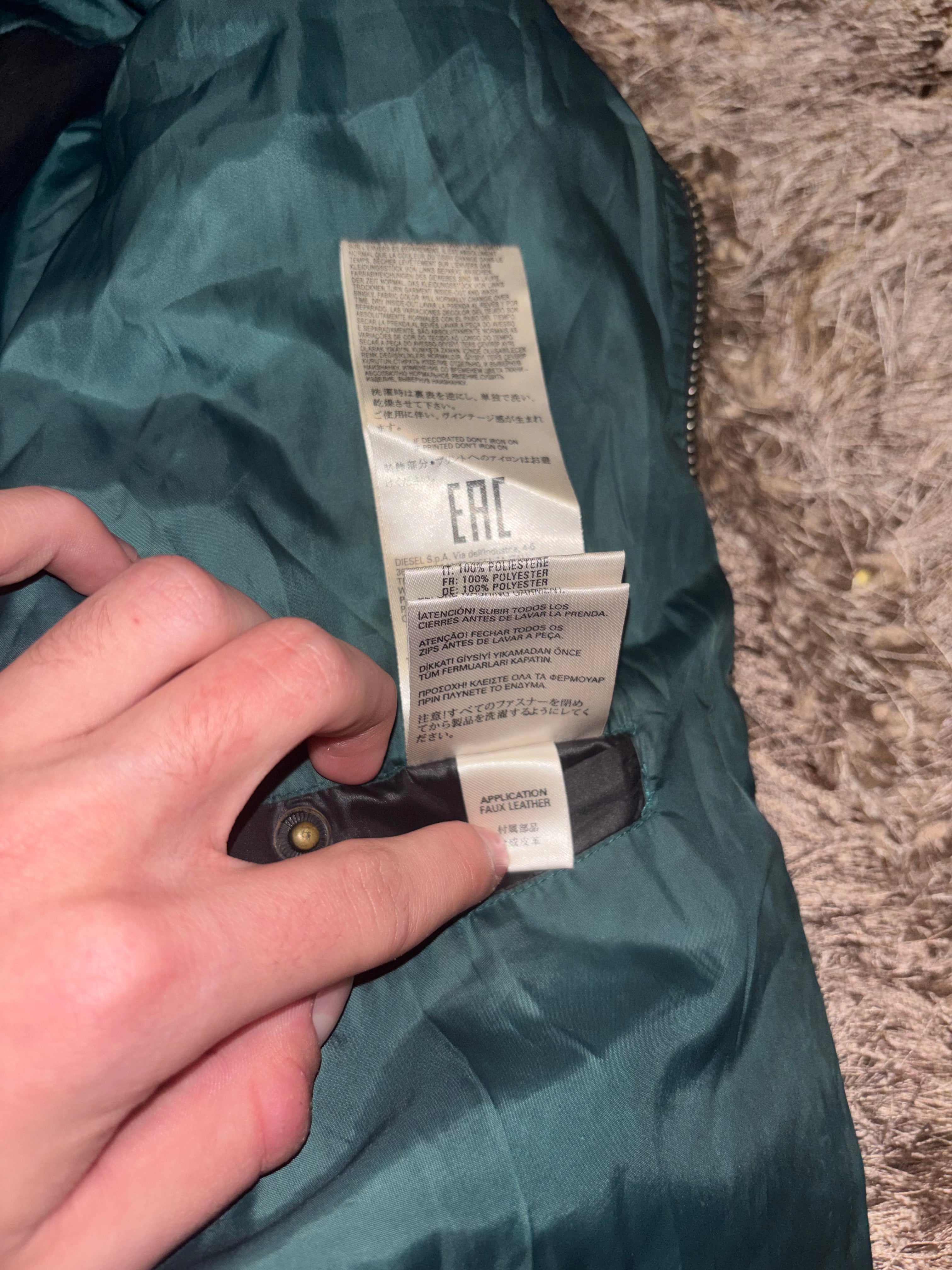 Diesel W puffer garrett jacket