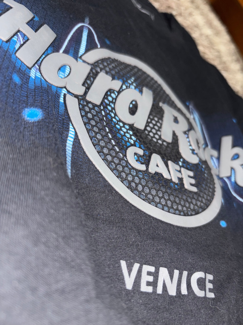 Hard Rock Cafe Venice puff printed Graphic T-shirt