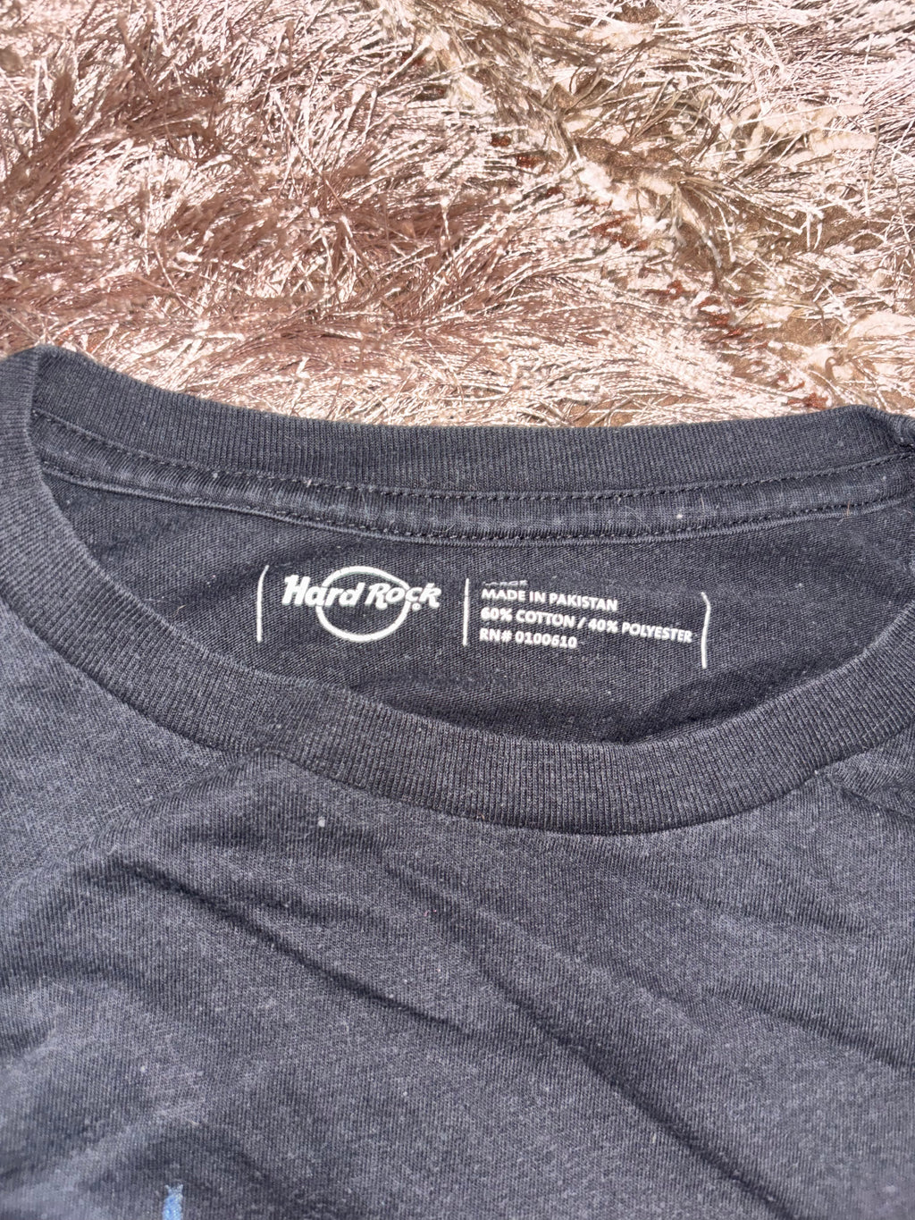 Hard Rock Cafe Venice puff printed Graphic T-shirt