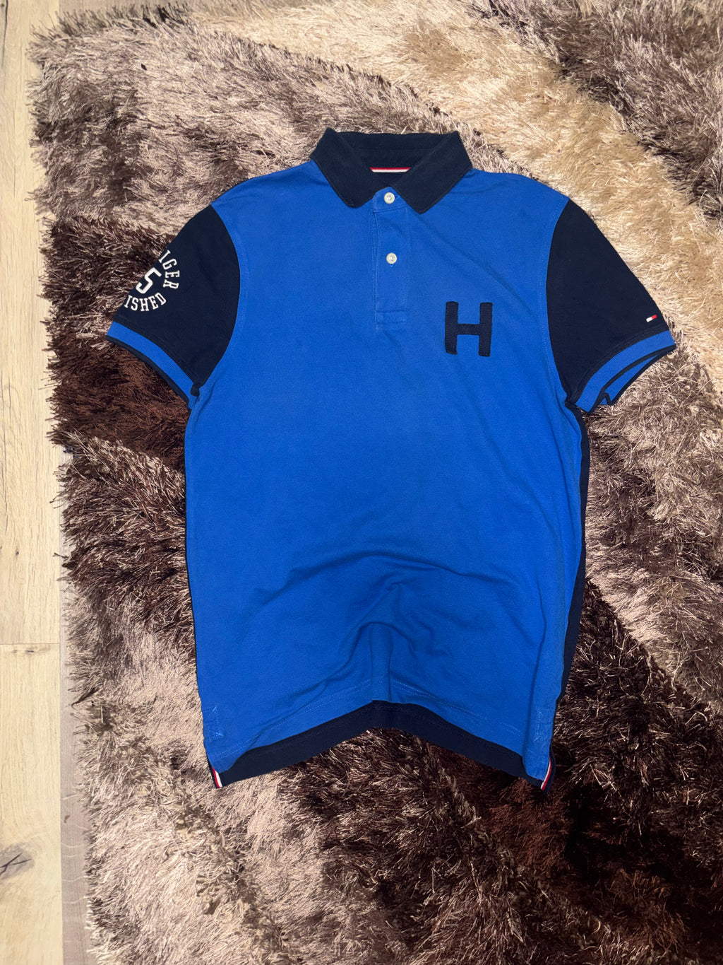 Tommy Hilfiger Splitted Global Stripe Polo Shirt