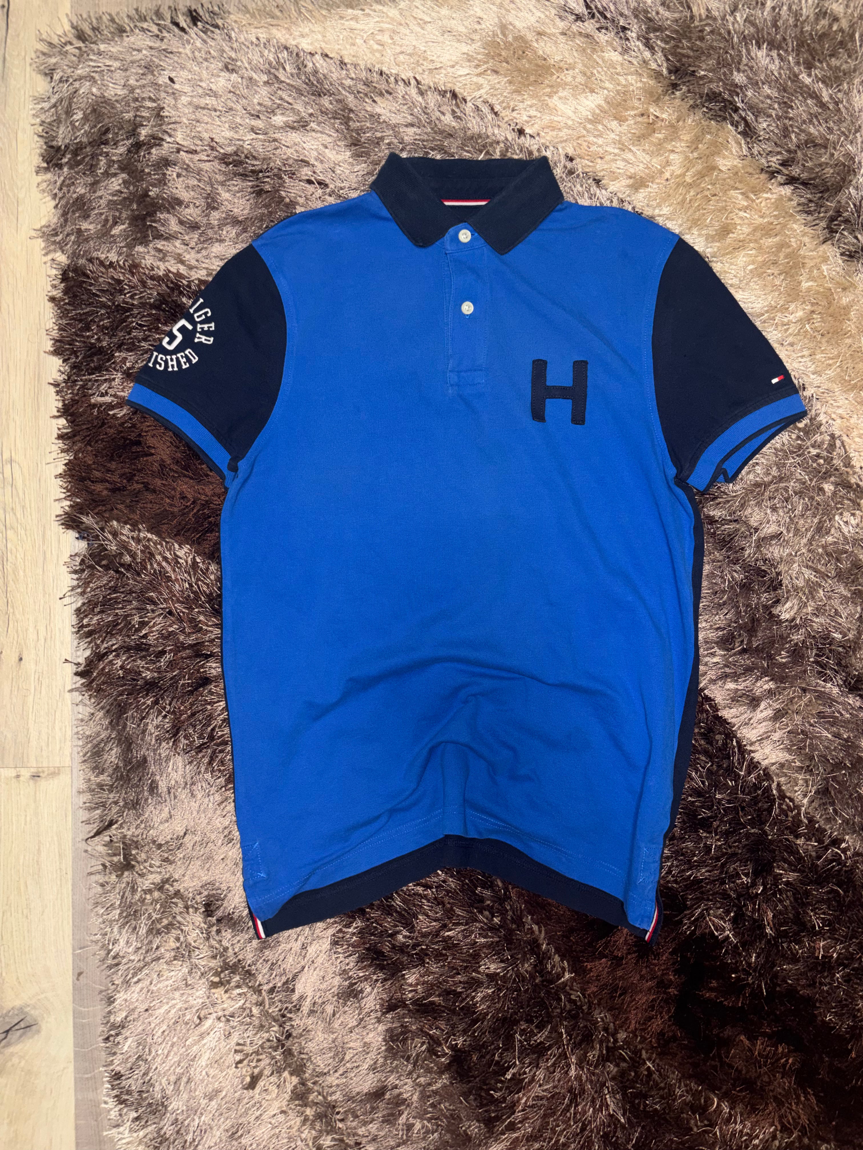 Tommy Hilfiger Splitted Global Stripe Polo Shirt
