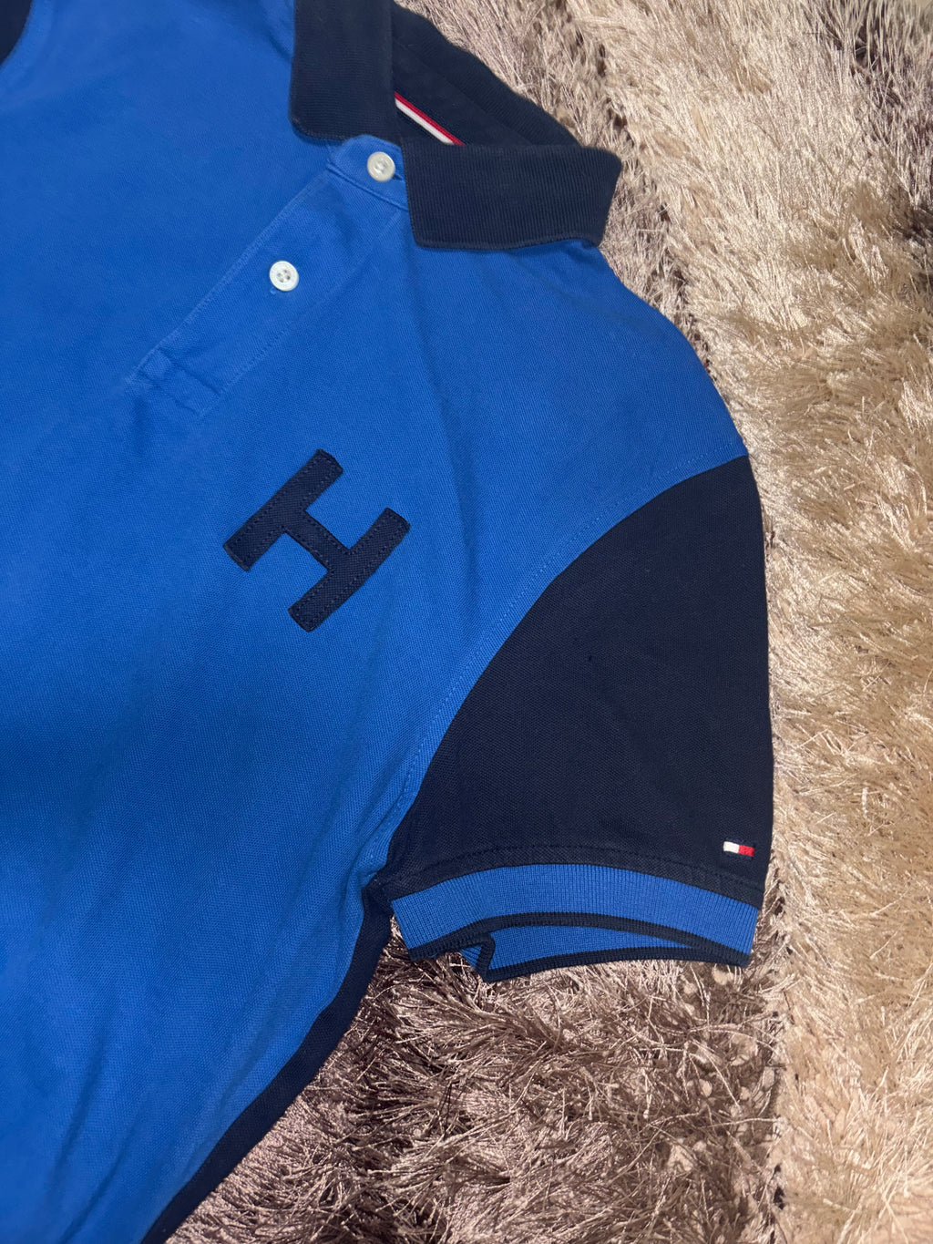Tommy Hilfiger Splitted Global Stripe Polo Shirt