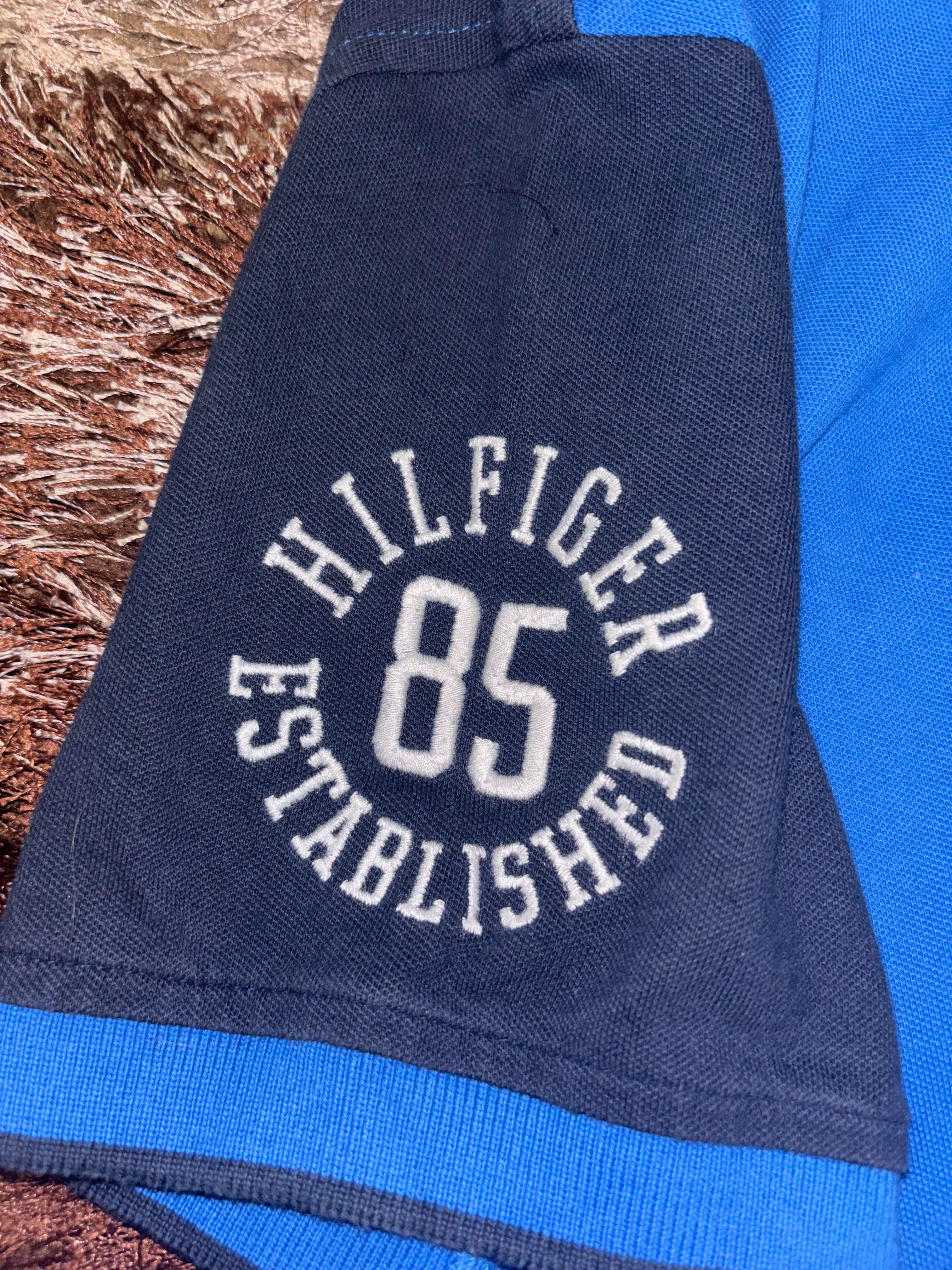 Tommy Hilfiger Splitted Global Stripe Polo Shirt