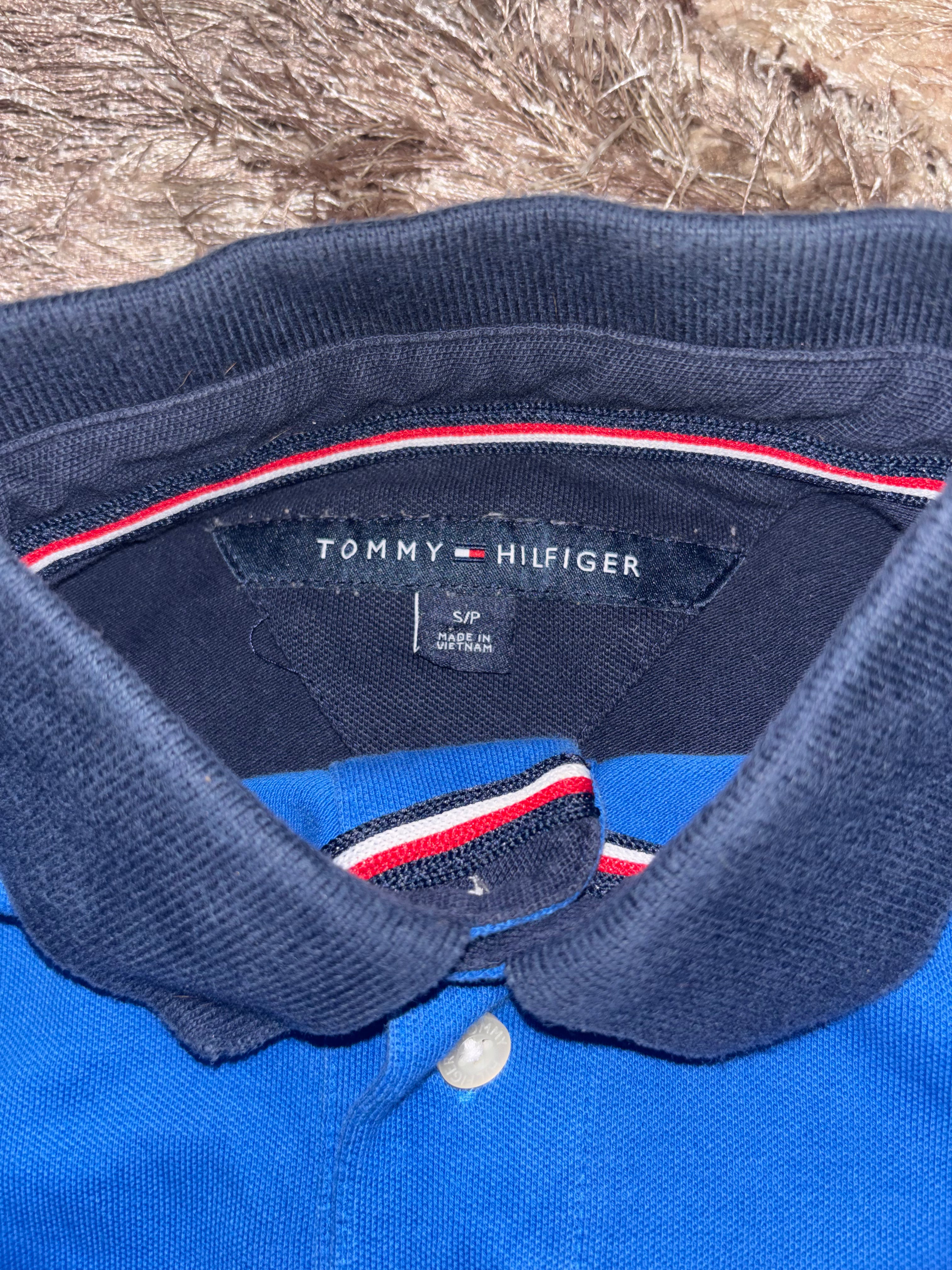Tommy Hilfiger Splitted Global Stripe Polo Shirt