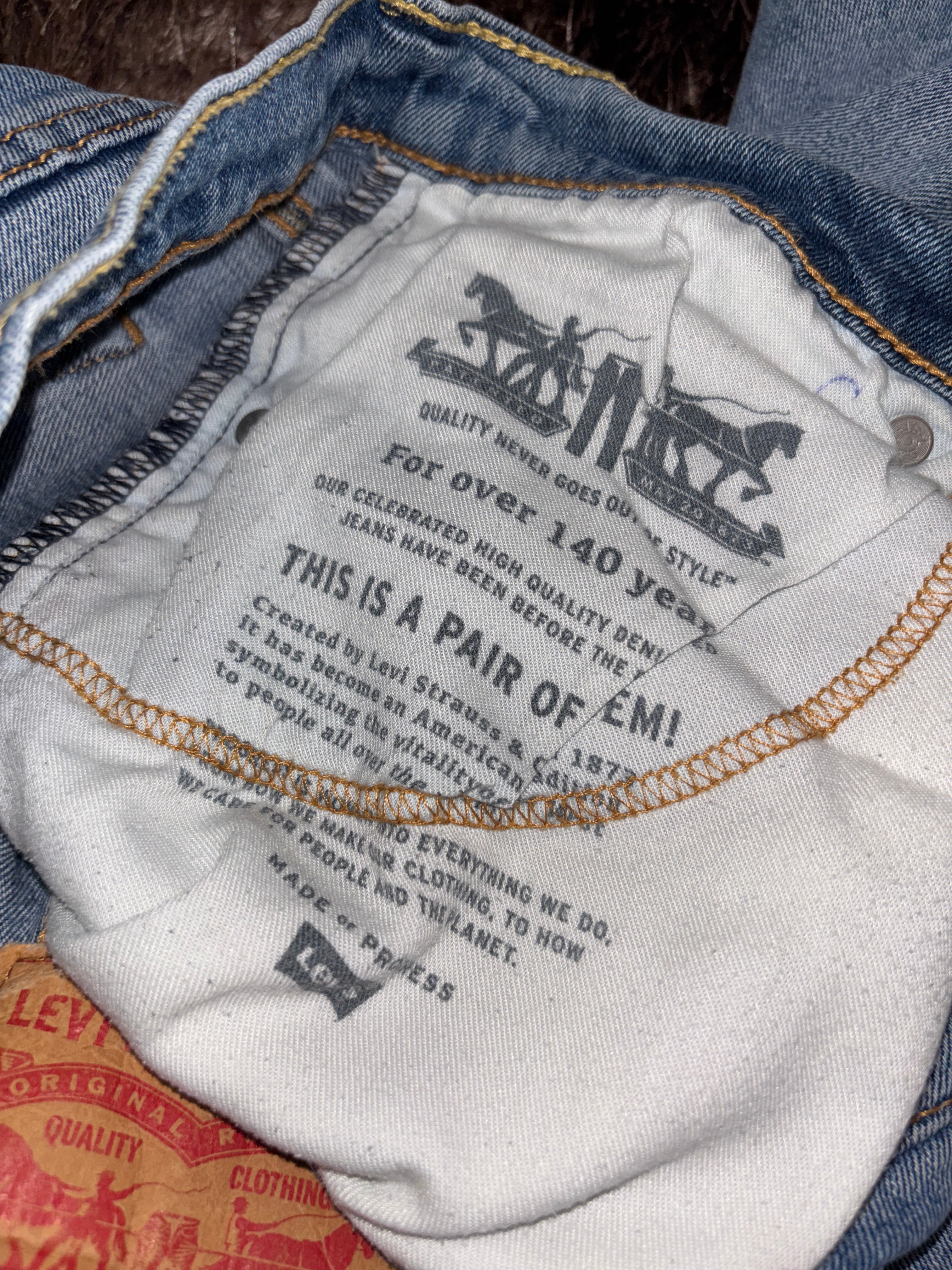 Levi’s Original Regular Fit Jeans