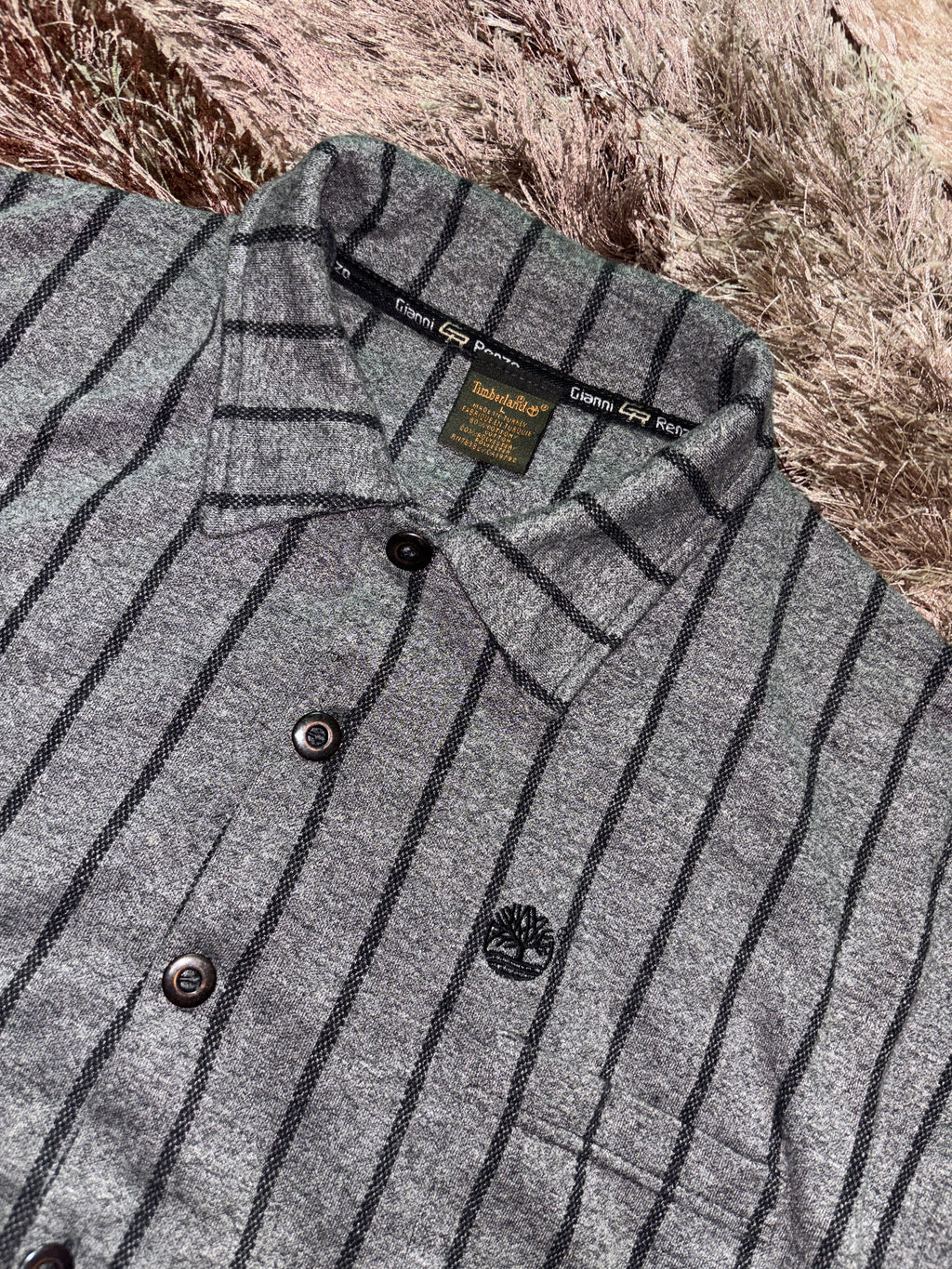 Timberland pinstripe pijama shirt