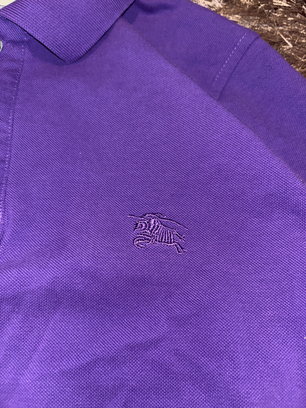 Burberry Equestrian Knight Polo Shirt