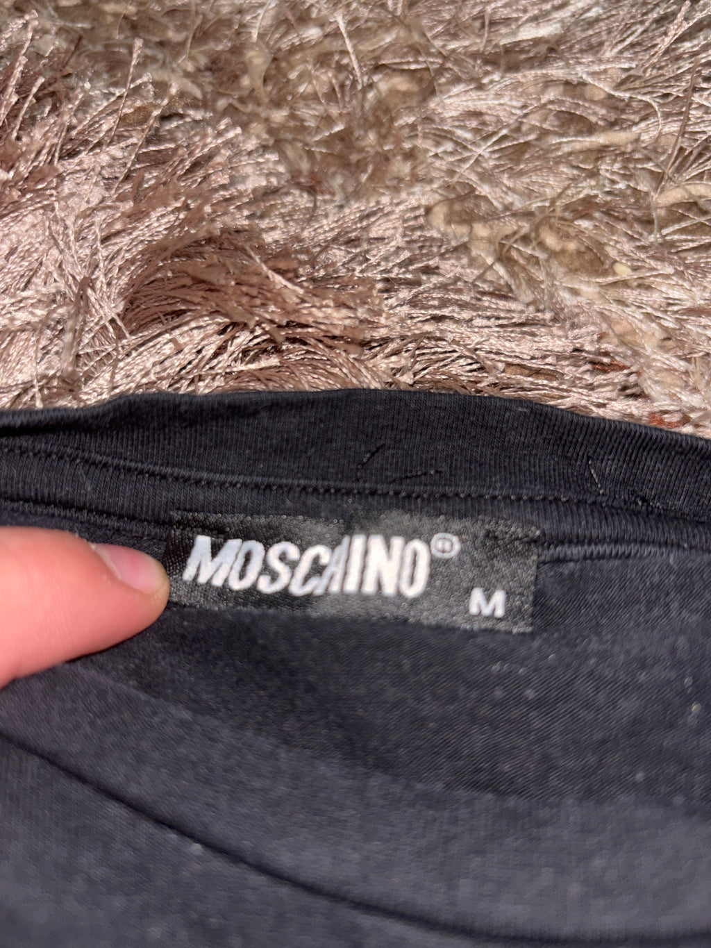 Moschino Safety Pin Teddy Bear T-Shirt