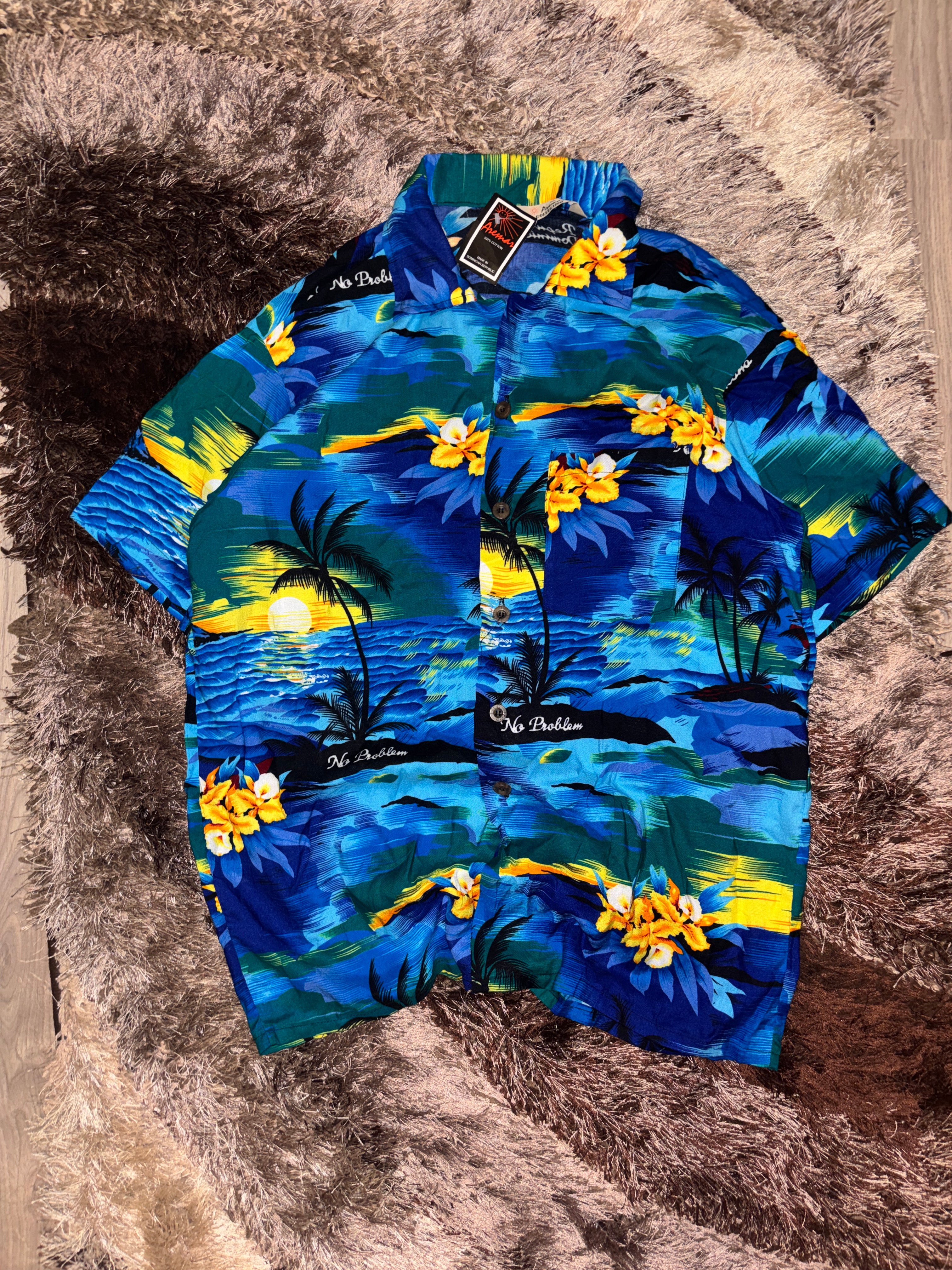 Vintage Hawaiian Shirt Republica Dominicana