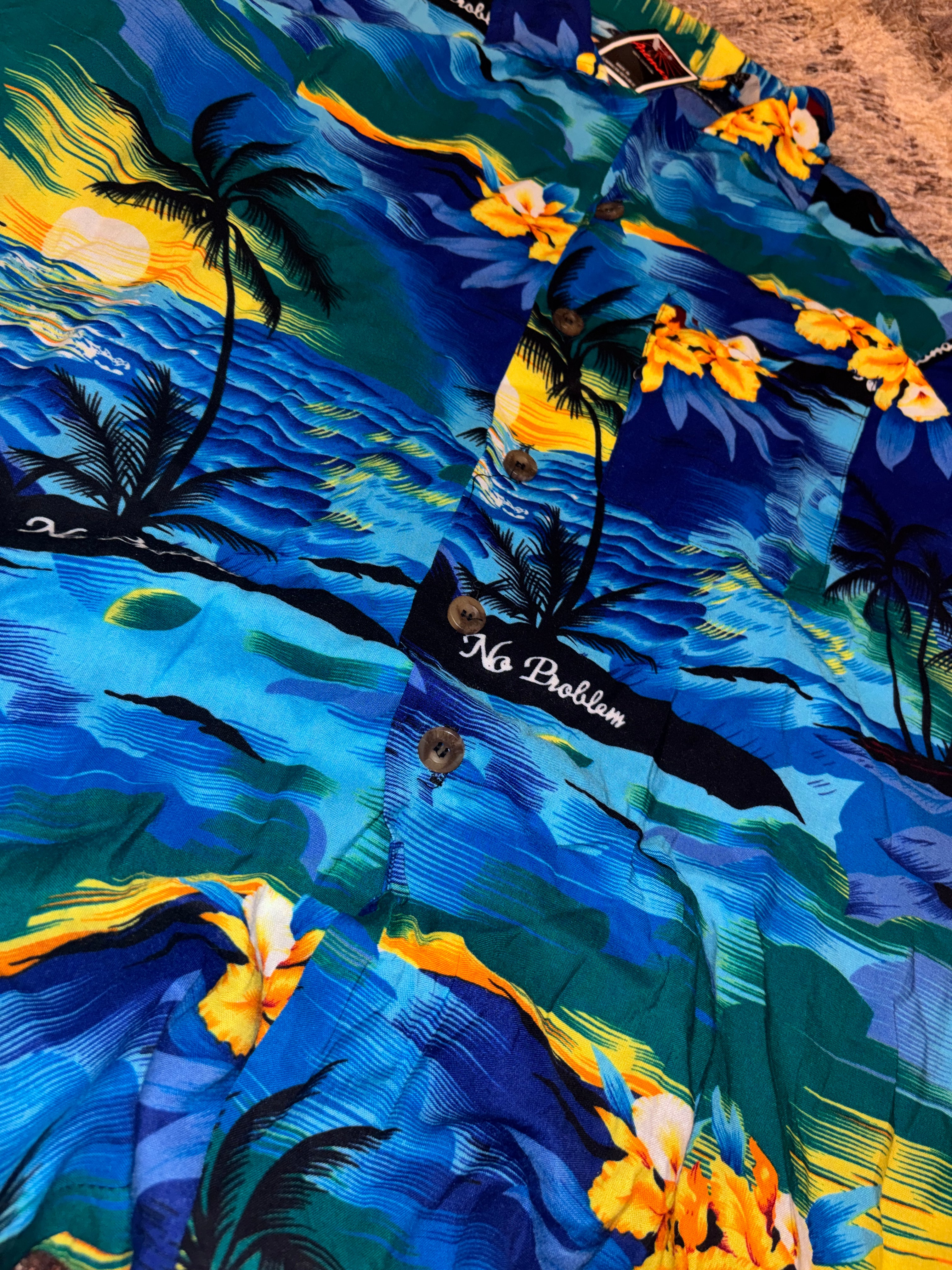 Vintage Hawaiian Shirt Republica Dominicana