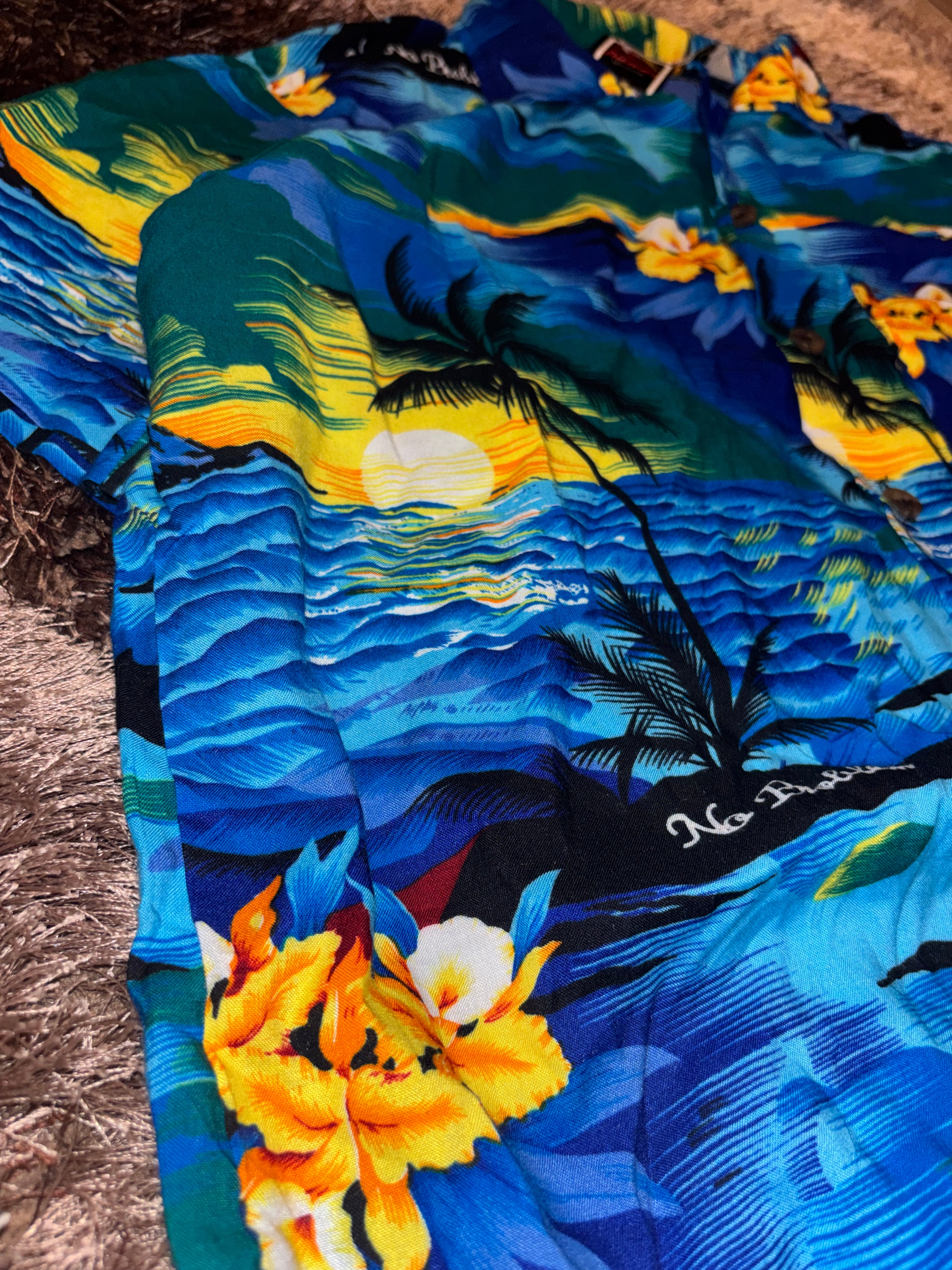Vintage Hawaiian Shirt Republica Dominicana