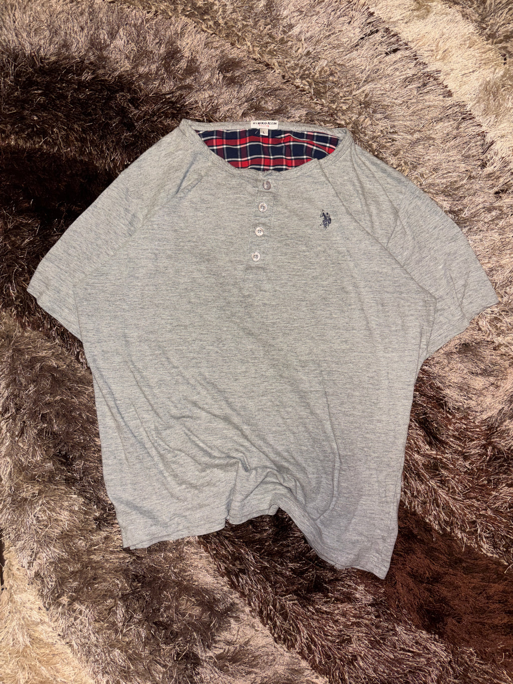 U.S. Polo Assn. Textured Henley T-Shirt
