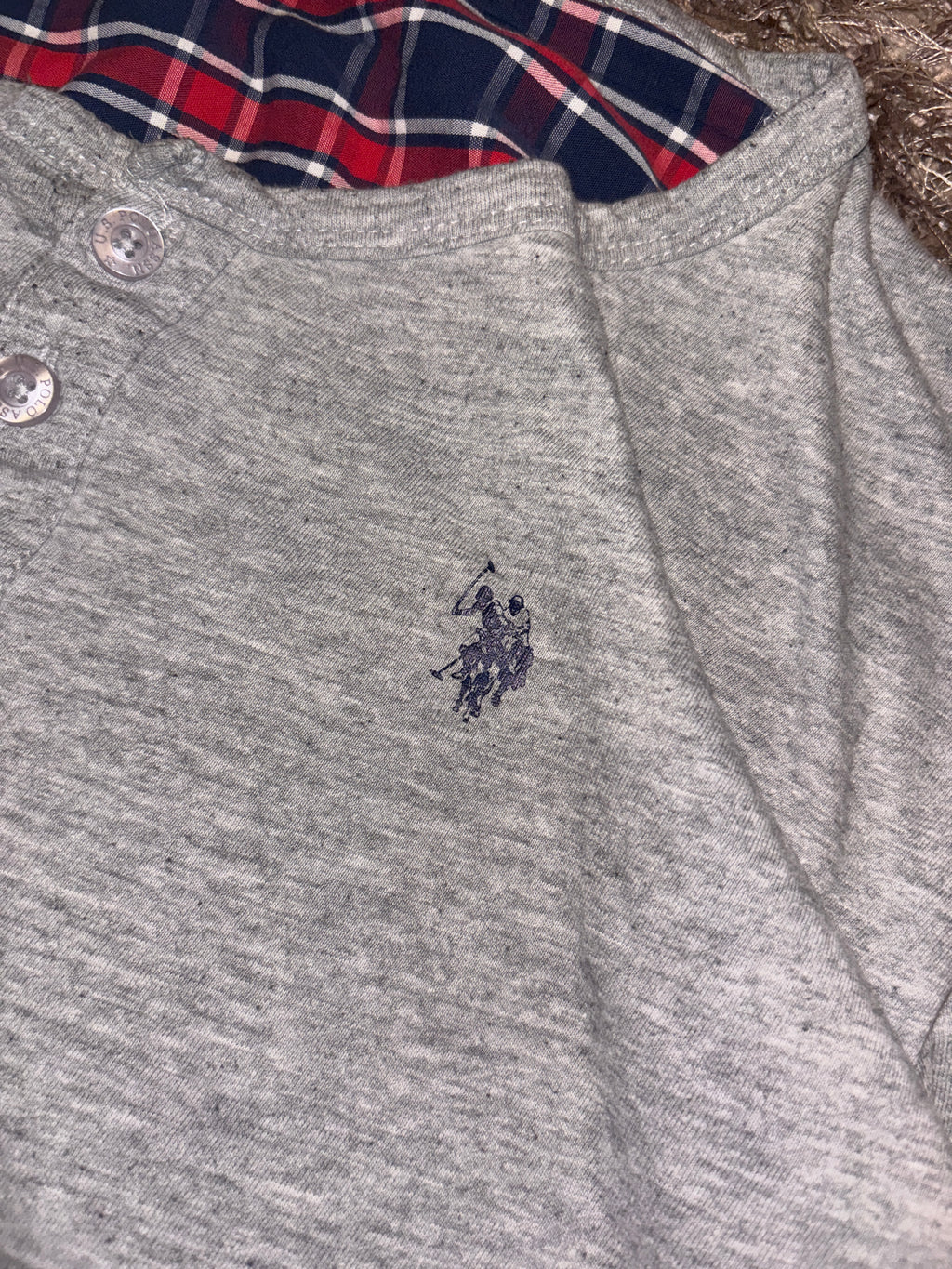 U.S. Polo Assn. Textured Henley T-Shirt