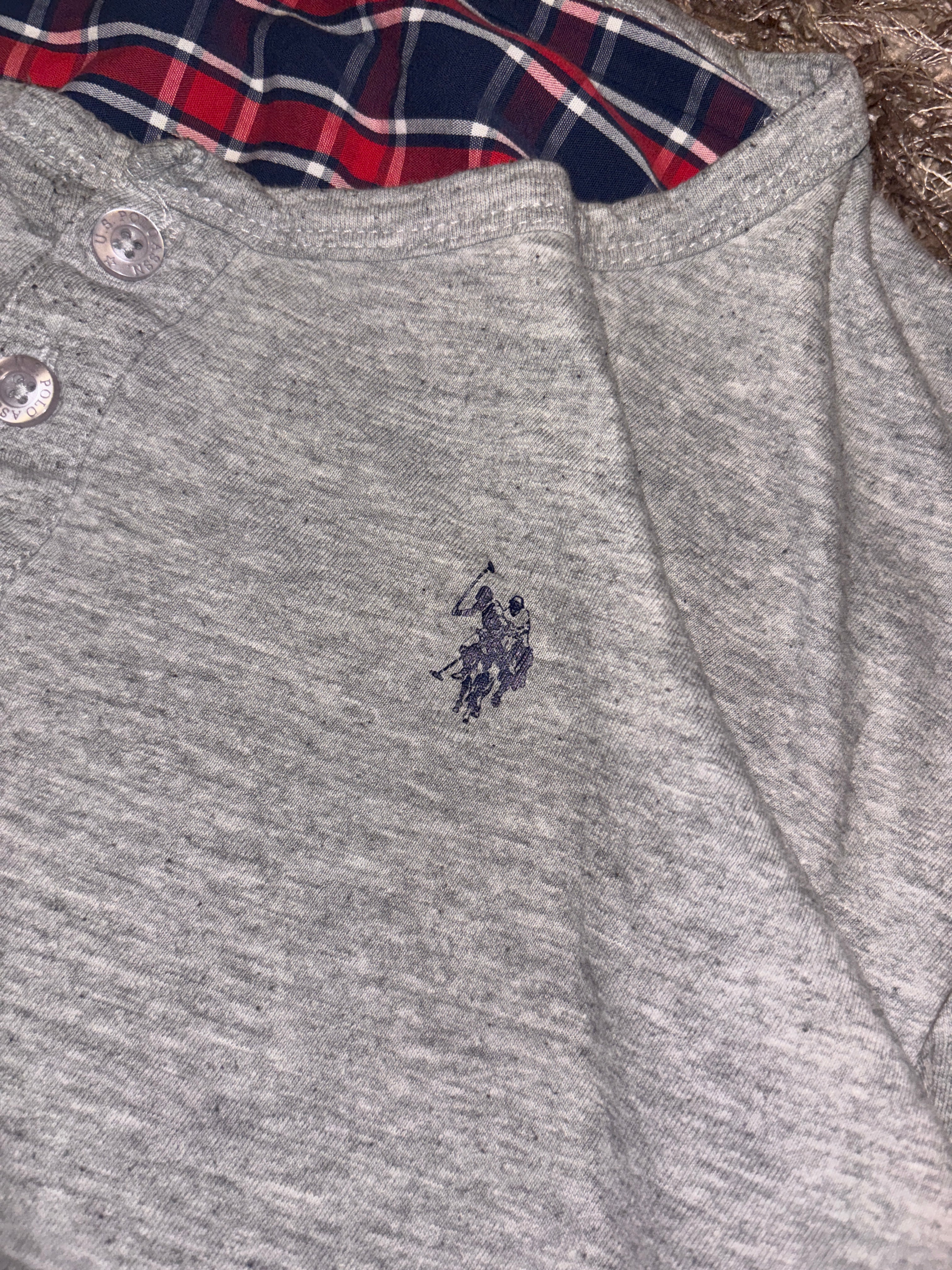 U.S. Polo Assn. Textured Henley T-Shirt