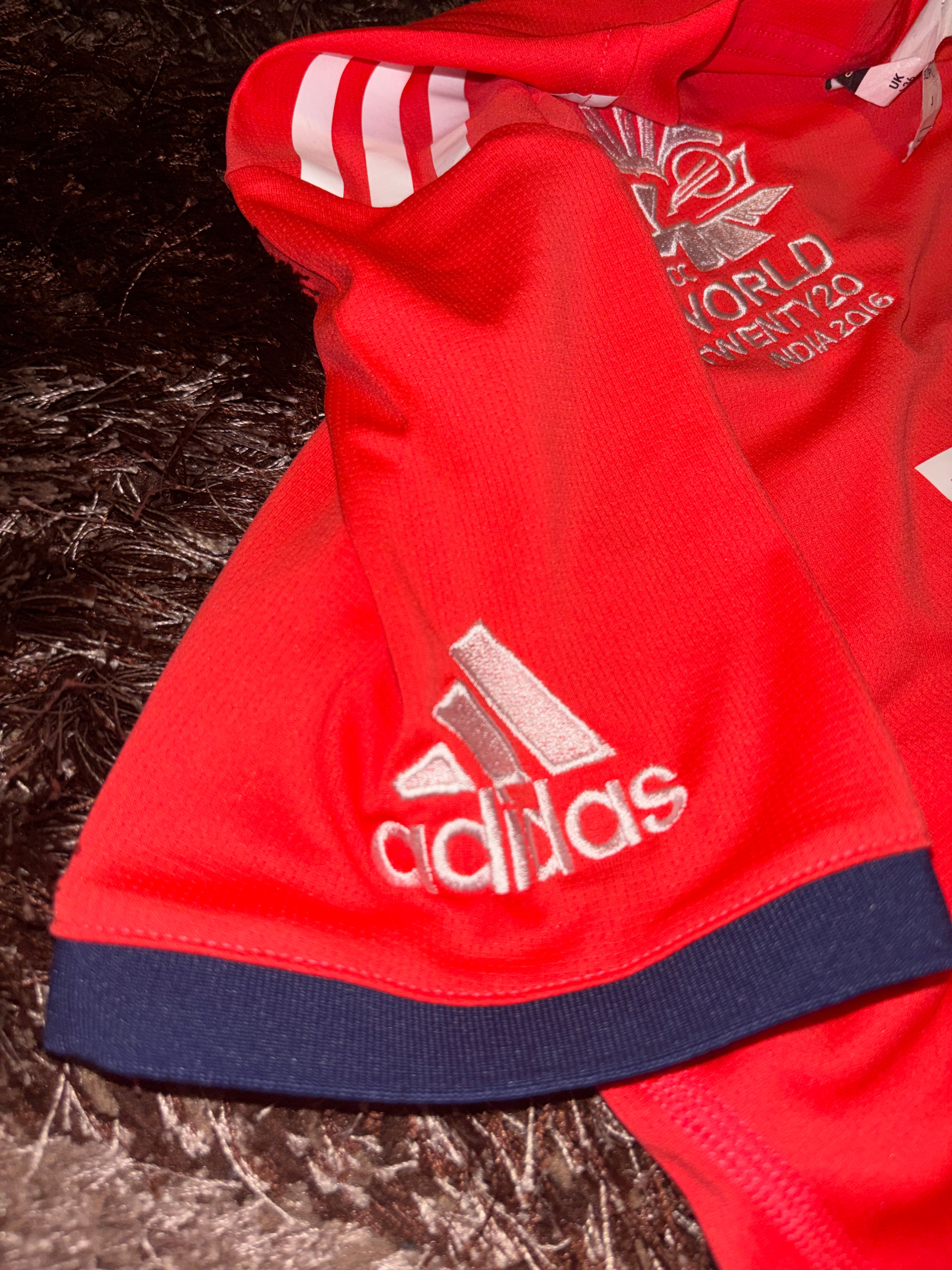 2024 Adidas England Cricket T20 Shirt