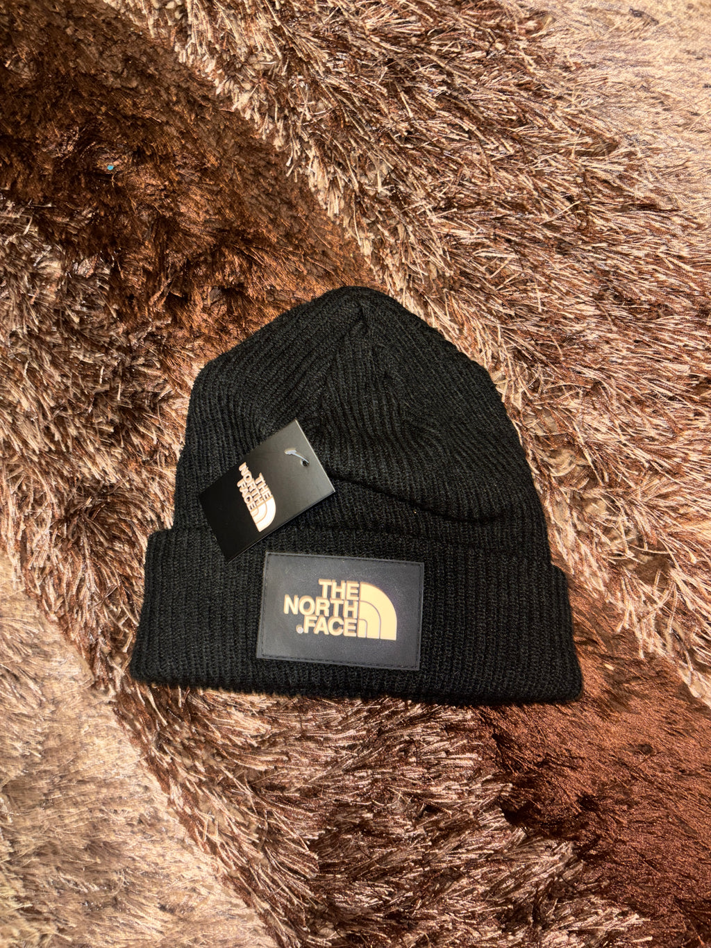 The North Face TNF Logo Box Cuffed Beanie