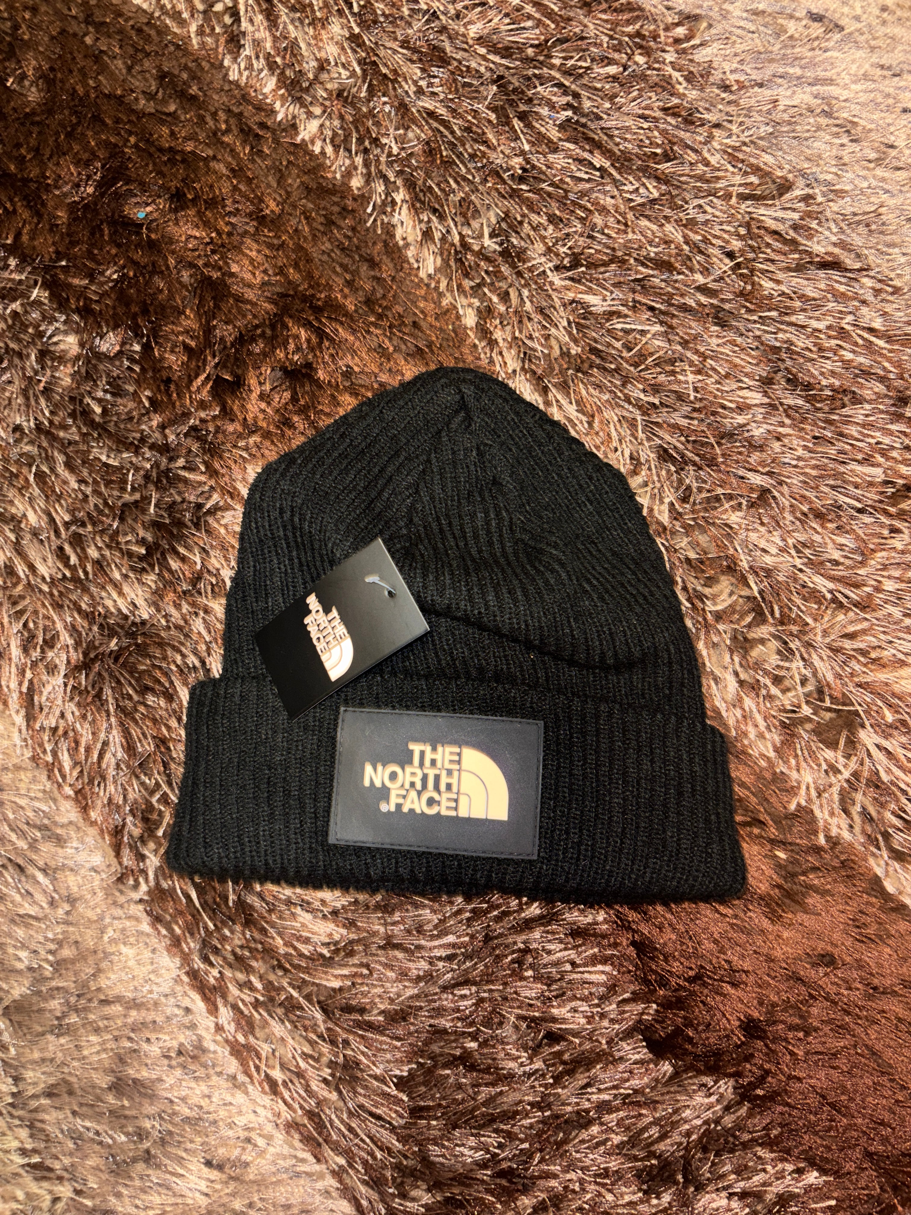 The North Face TNF Logo Box Cuffed Beanie