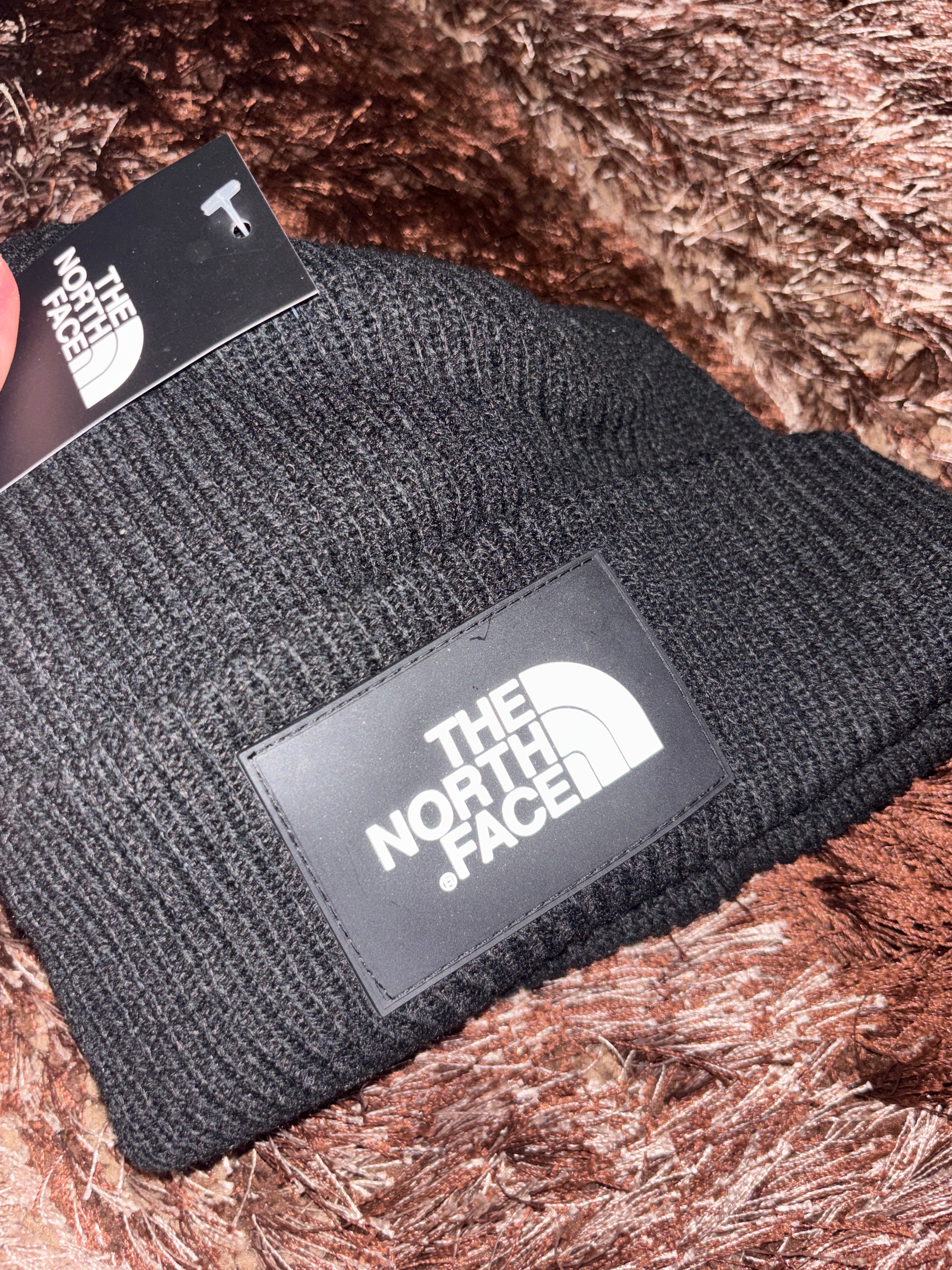 The North Face TNF Logo Box Cuffed Beanie