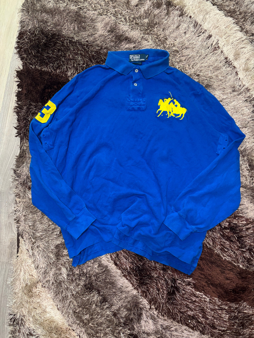 Ralph Lauren Big Pony Long Sleeve Polo Shirt