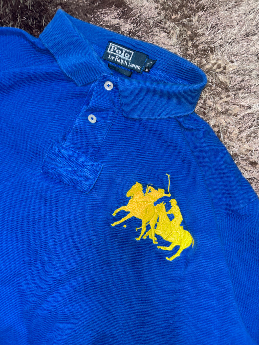 Ralph Lauren Big Pony Long Sleeve Polo Shirt