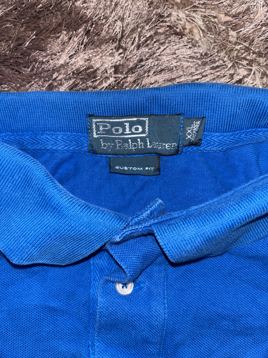 Ralph Lauren Big Pony Long Sleeve Polo Shirt