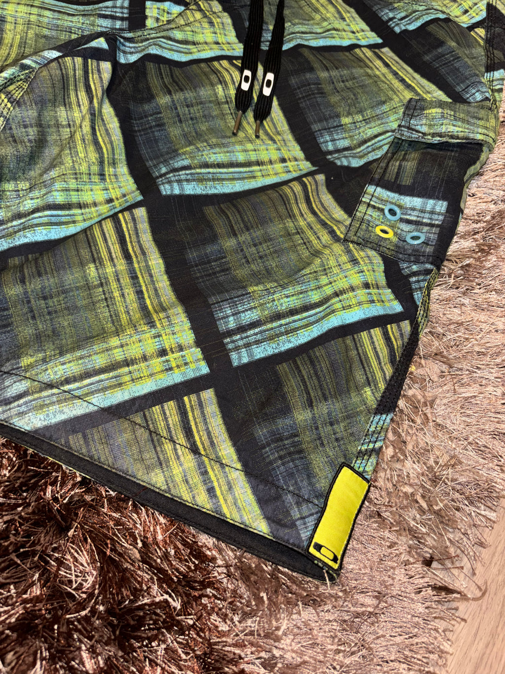 Oakley Plaid Board Shorts