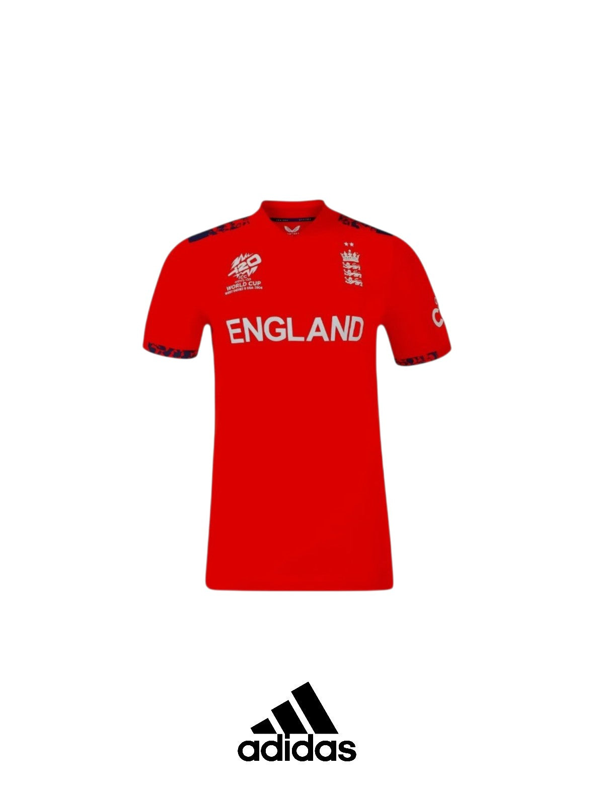 2024 Adidas England Cricket T20 Shirt
