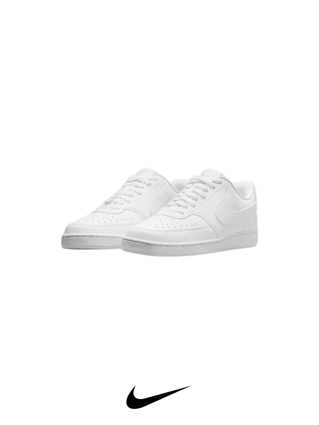 Nike court vision Low white shoe