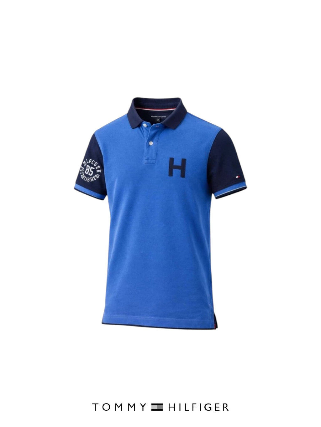 Tommy Hilfiger Splitted Global Stripe Polo Shirt
